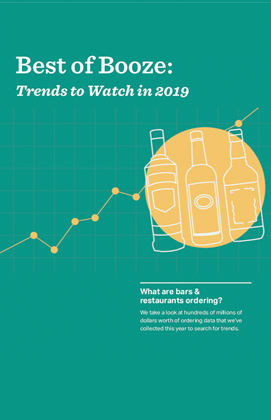 The cover for 'Best of Booze: Trends to Watch in 2019'